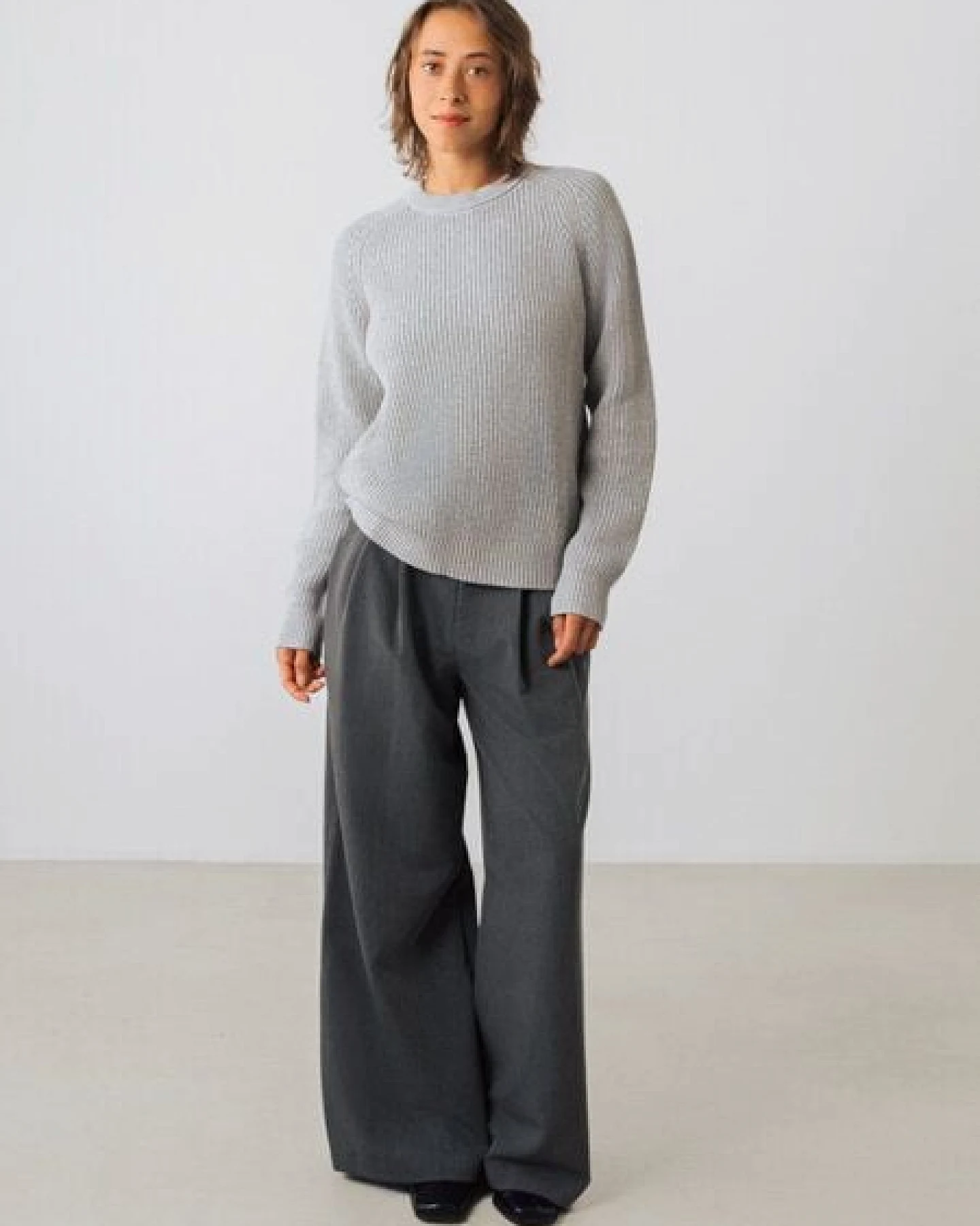 Honest Basics Damen Strickpullover aus 100% Bio-Baumwolle – Ansicht 4