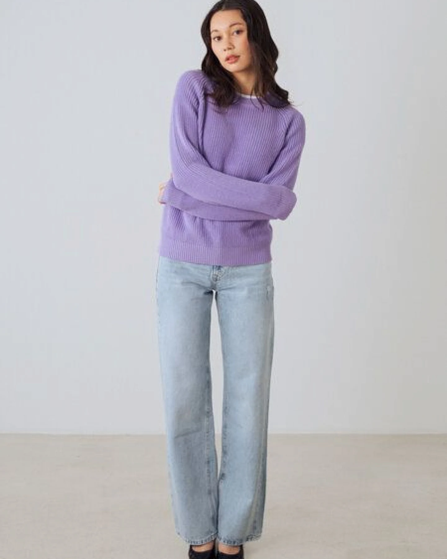 Honest Basics Damen Strickpullover aus 100% Bio-Baumwolle – Ansicht 4