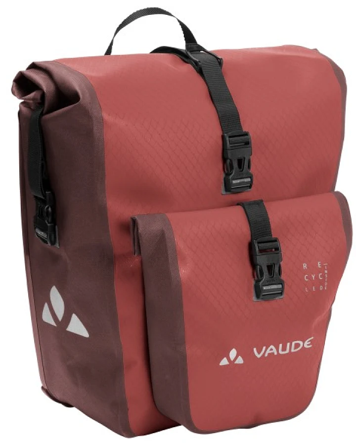 Vaude - Aqua Back Plus (Recycled) - Gepäckträgertasche Gr 2x 25,5 l rot