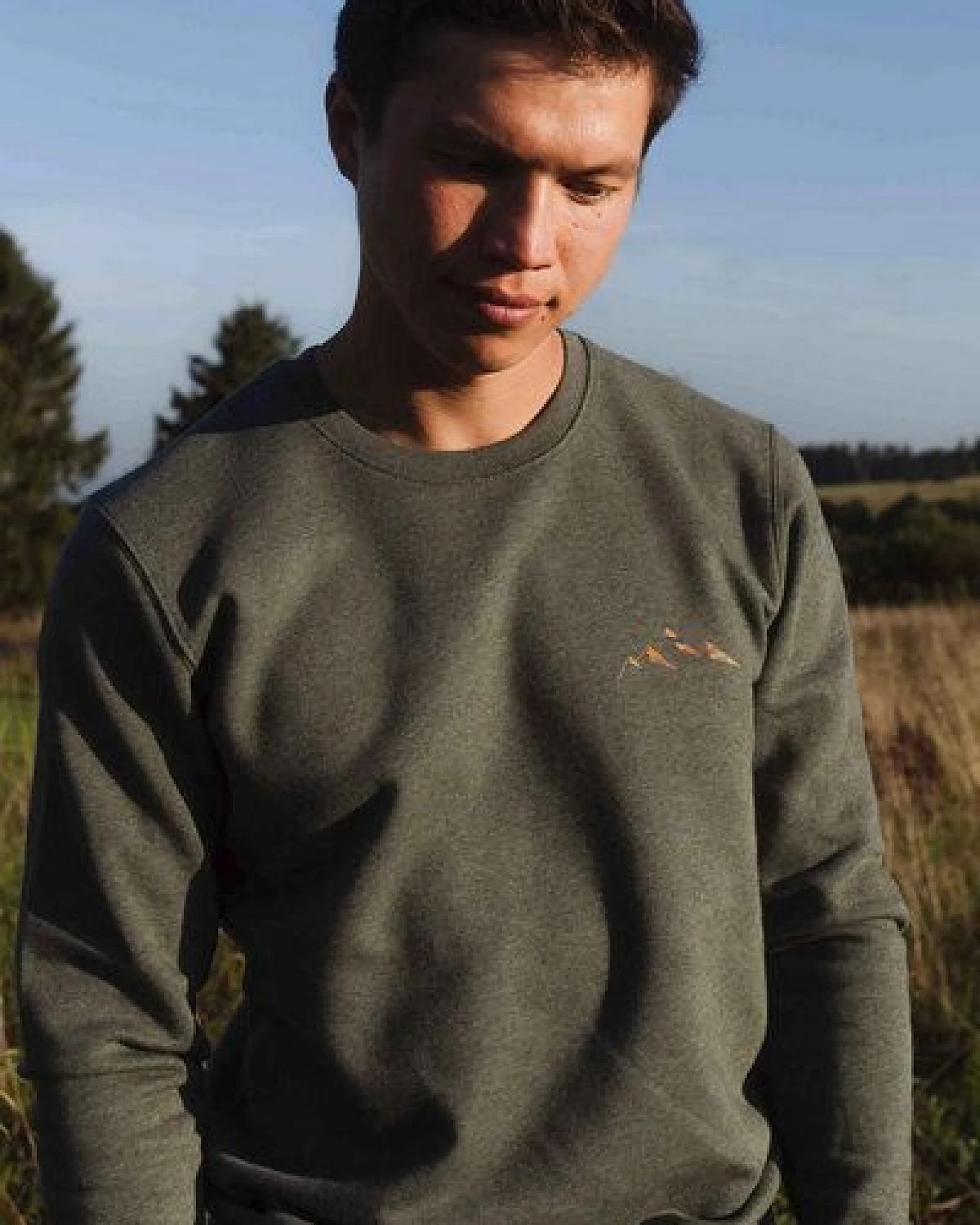 Kultgut Biofair - Supersoft Sweatshirt - Pullover / Little Mountain Landscape – Ansicht 2