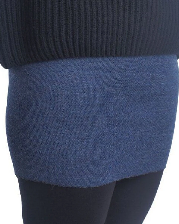 Jeansblau meliert