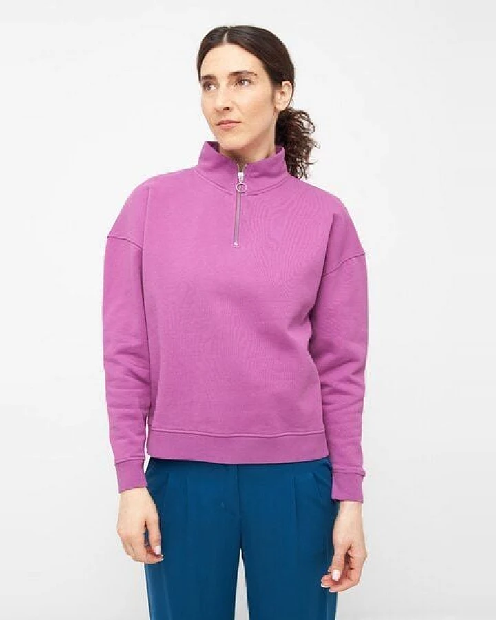 Givn Berlin Troyer-Sweater DAKOTA aus Bio-Baumwolle