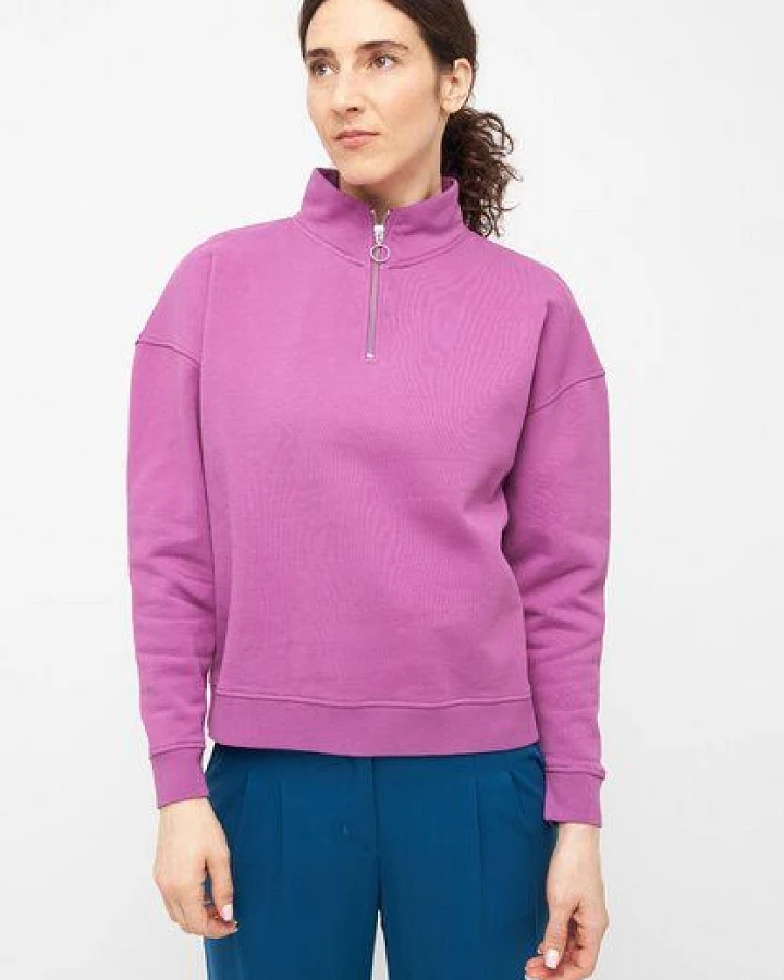 Givn Berlin Troyer-Sweater DAKOTA aus Bio-Baumwolle