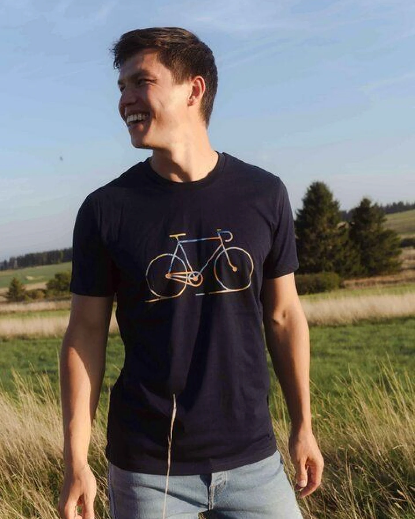 Kultgut Artdesign - Biofair - Klassik Shirt / Bicycle – Ansicht 3