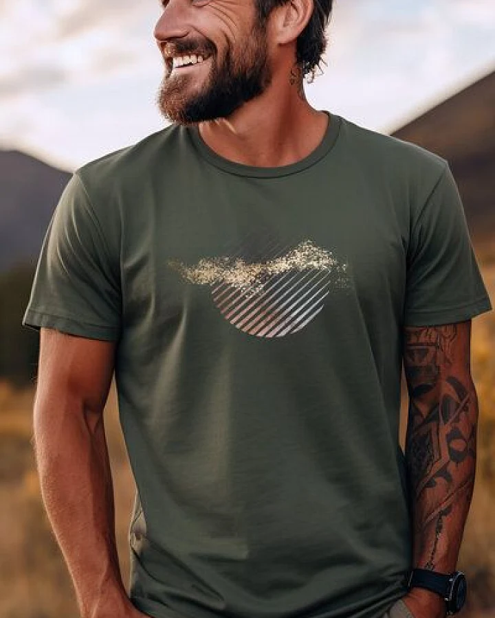 Kultgut Biofair Shirt - Artdesign - Reine Biobaumwolle / Stardust