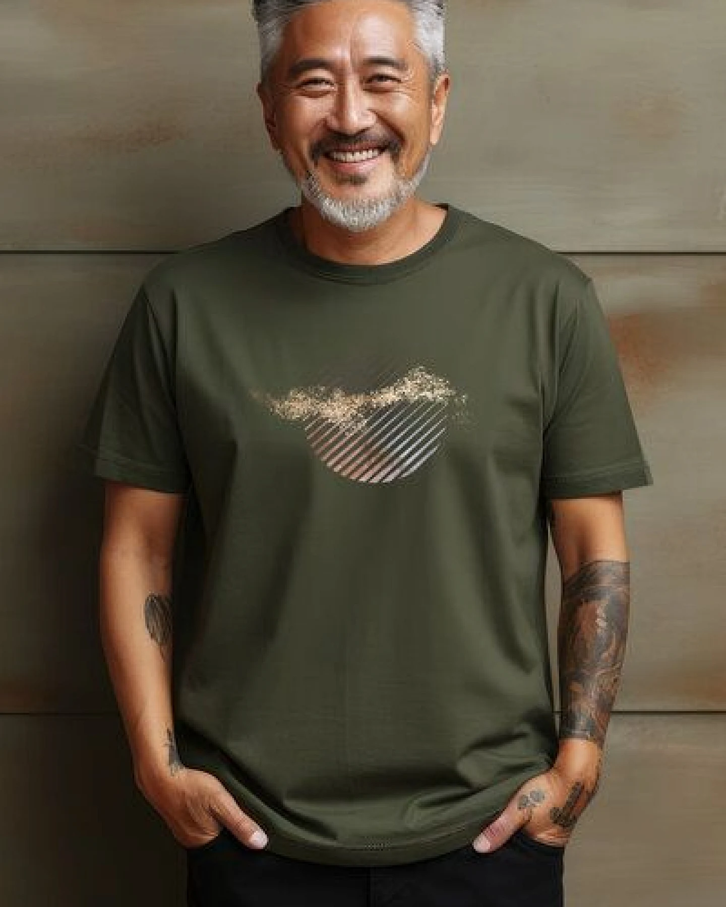 Kultgut Biofair Shirt - Artdesign - Reine Biobaumwolle / Stardust – Ansicht 2