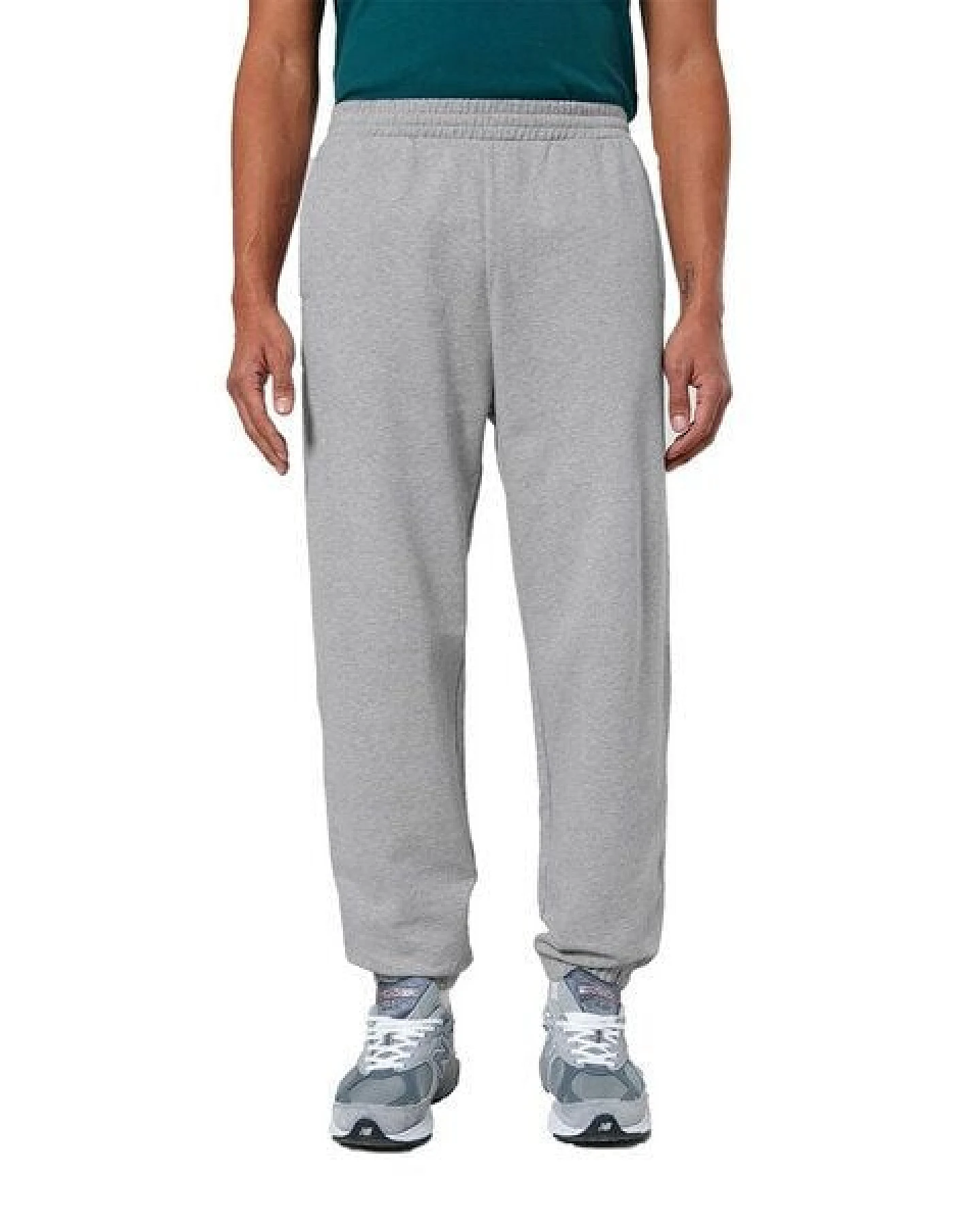 YTWOO Nachhaltige Unisex Jogginghose aus 100% hochwertiger schwerer Bio-Baumwolle mit Dry Handyfeel 400 G/M – Ansicht 3
