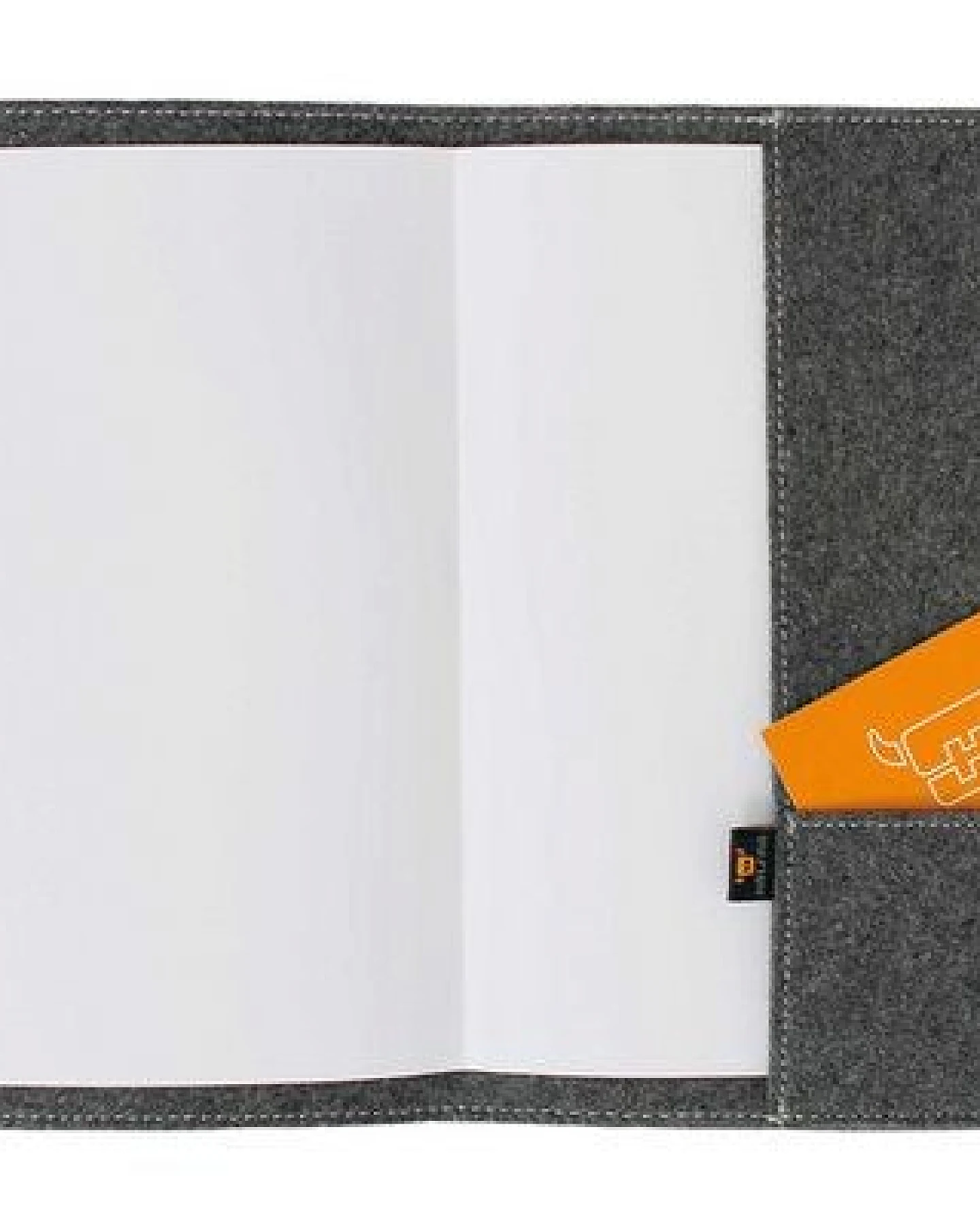 Filz Dokumentenmappe DIN A5 von der Marke Halfar – Ansicht 3