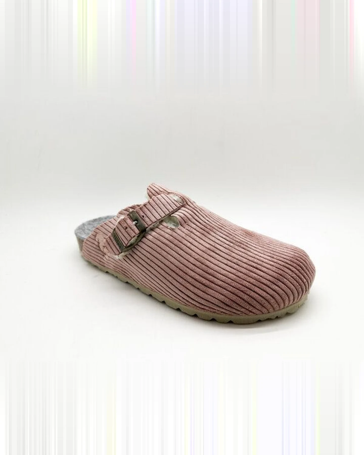 Veganer Eco Cord Clog "thies ®" aus zertifiziertem rec. PES Cord – Ansicht 2