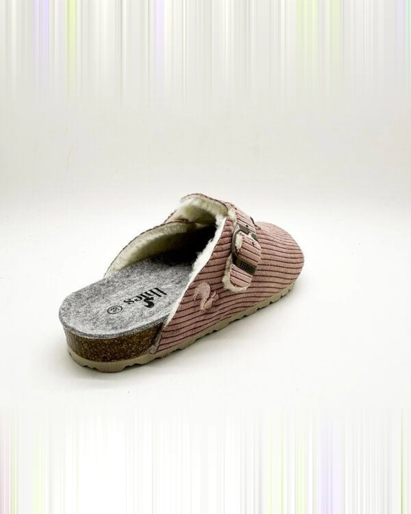 Veganer Eco Cord Clog "thies ®" aus zertifiziertem rec. PES Cord – Ansicht 4