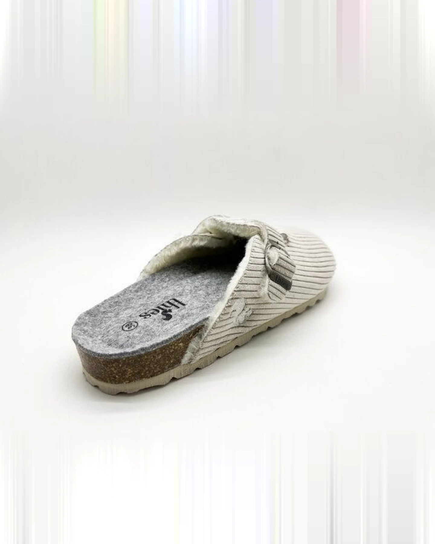 Veganer Eco Cord Clog "thies ®" aus zertifiziertem rec. PES Cord – Ansicht 4