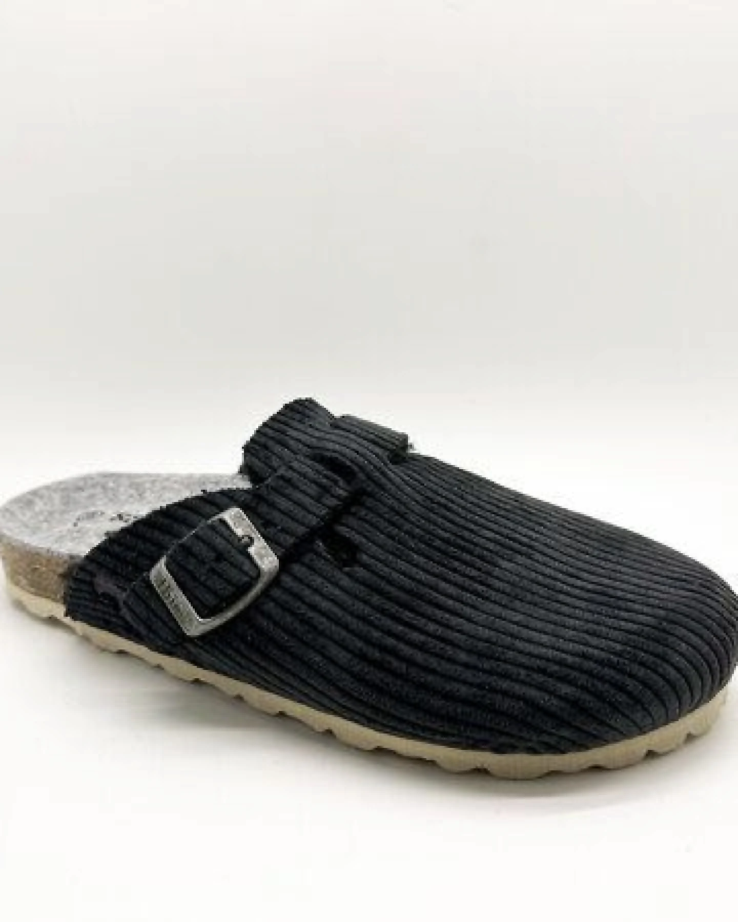 Veganer Eco Cord Clog "thies ®" aus zertifiziertem rec. PES Cord – Ansicht 2