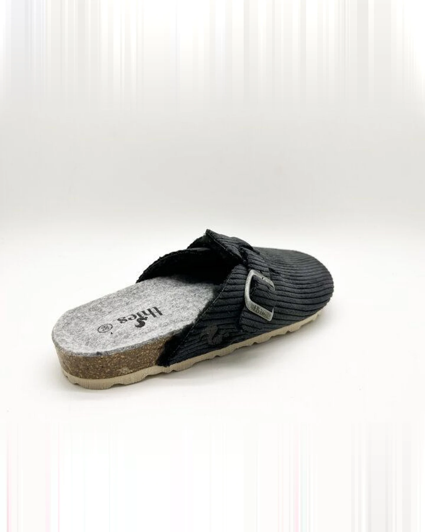 Veganer Eco Cord Clog "thies ®" aus zertifiziertem rec. PES Cord – Ansicht 4