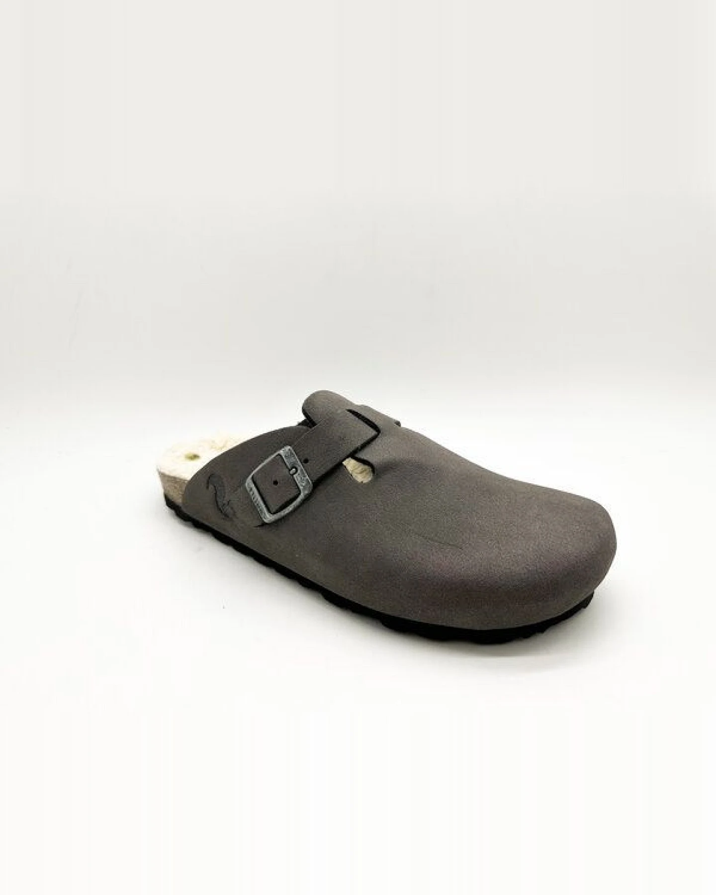 Vegane thies ® Eco Bio Warm Clogs aus rec. PET mit Kork-Tieffussbett – Ansicht 2