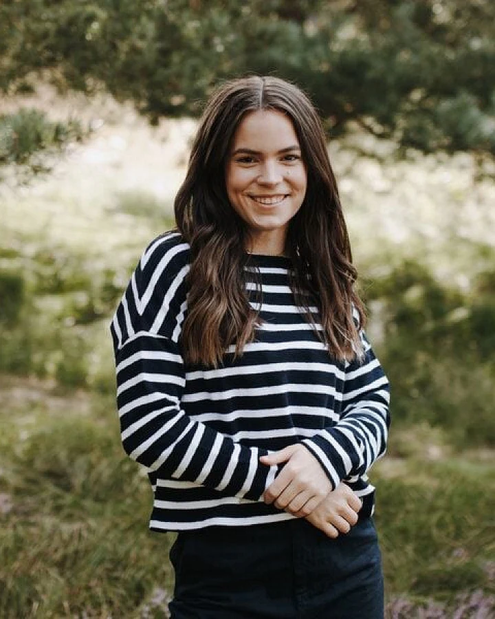 NORDLICHT Gestreifter Pullover aus 100% Bio-Baumwolle Frida