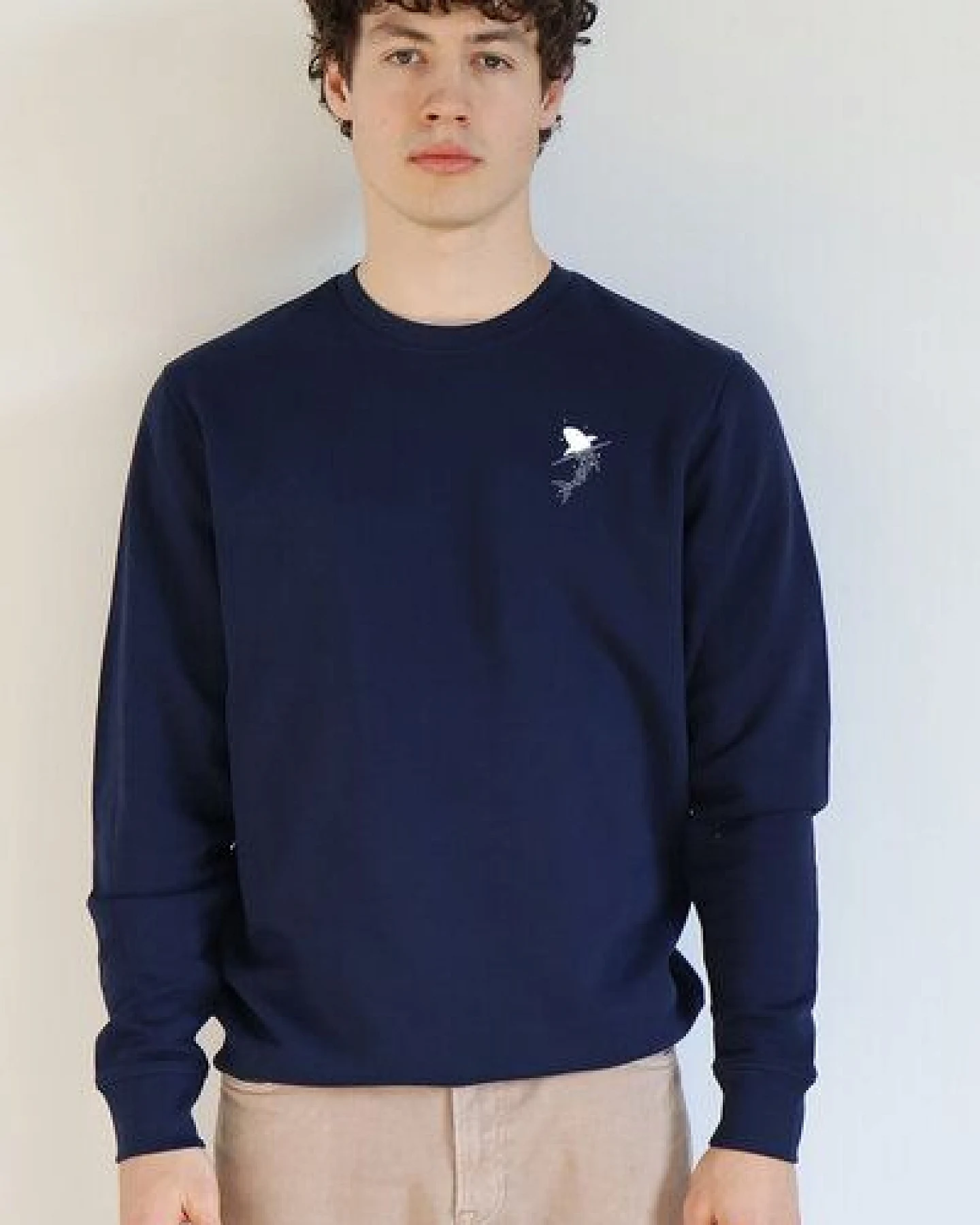 Kultgut Biofair - Supersoft Sweatshirt - Pullover / Little Shark – Ansicht 4