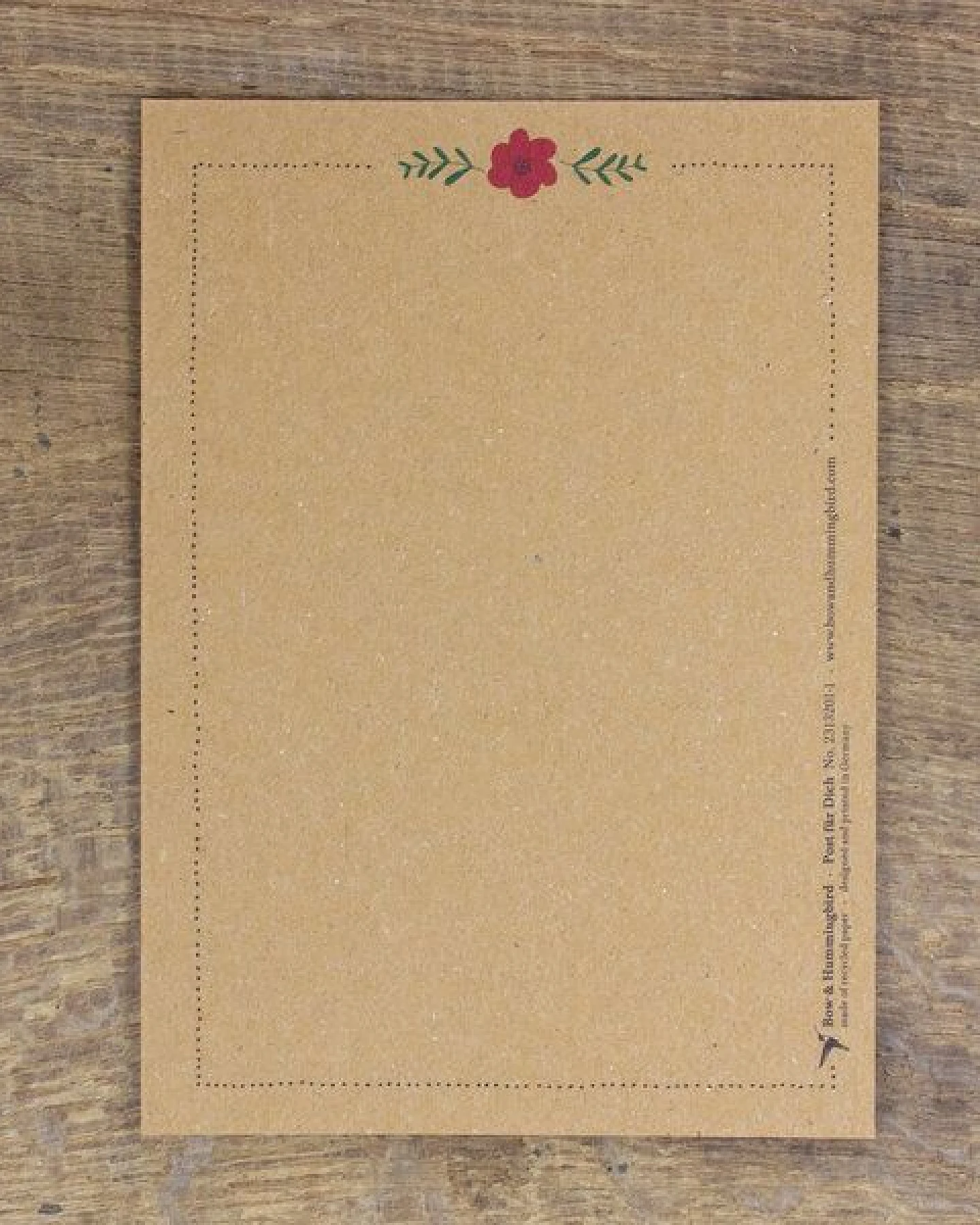 Bow & Hummingbird Postkarte Post für Dich (mit Auto), wahlweise mit Briefumschlag – Ansicht 3