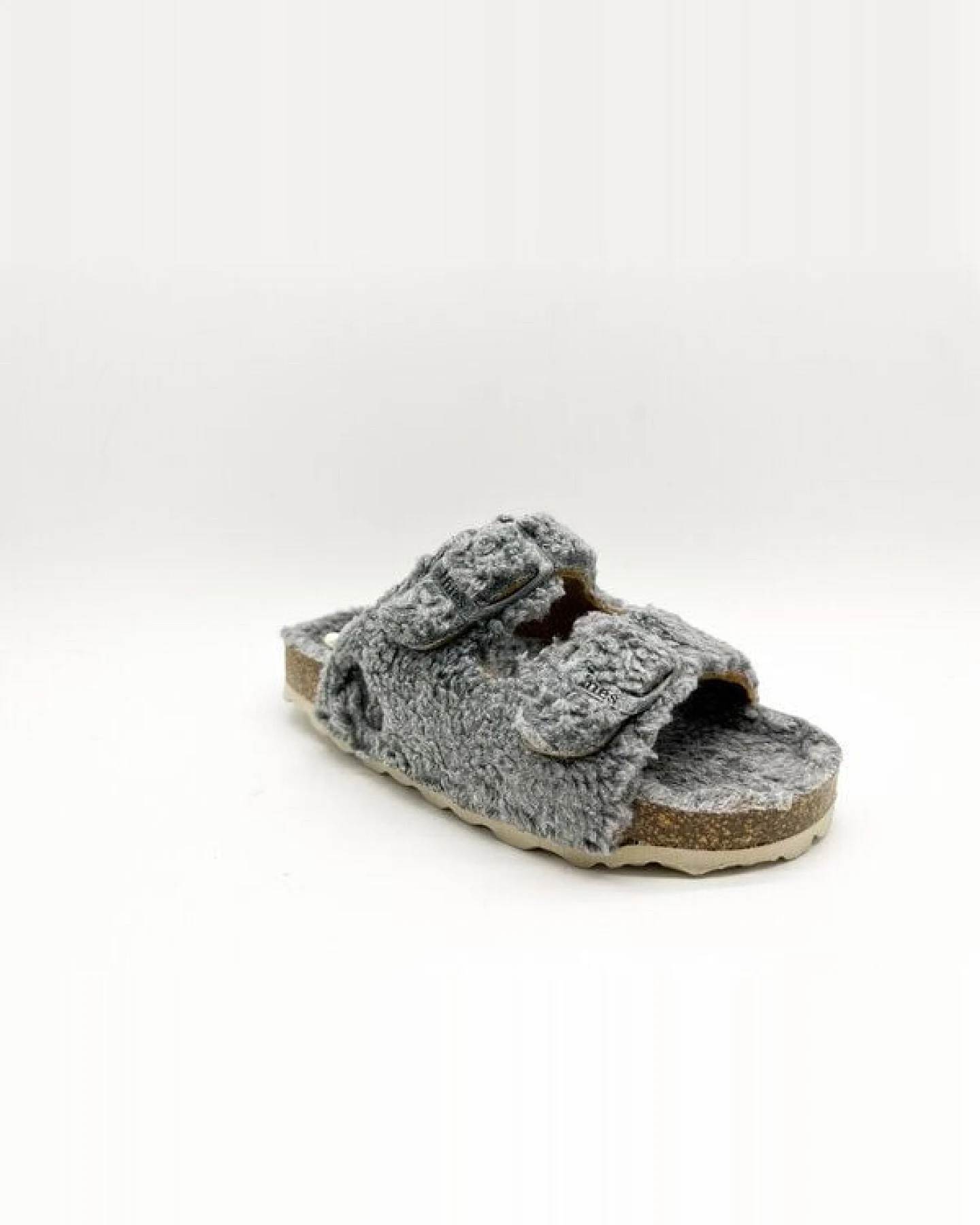 Vegane "thies ® Kids Organic Teddy Sandale" aus rec. PET & Biobaumwolle – Ansicht 2