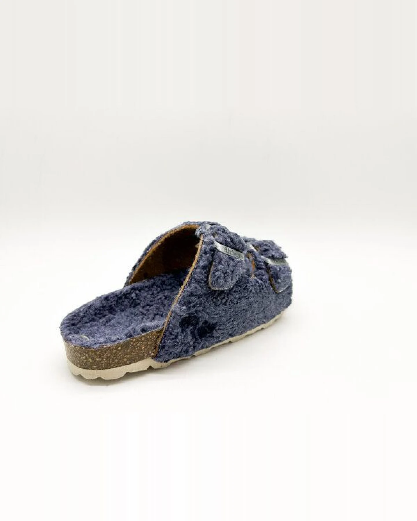 Vegane "thies ® Kids Organic Teddy Sandale" aus rec. PET & Biobaumwolle – Ansicht 4