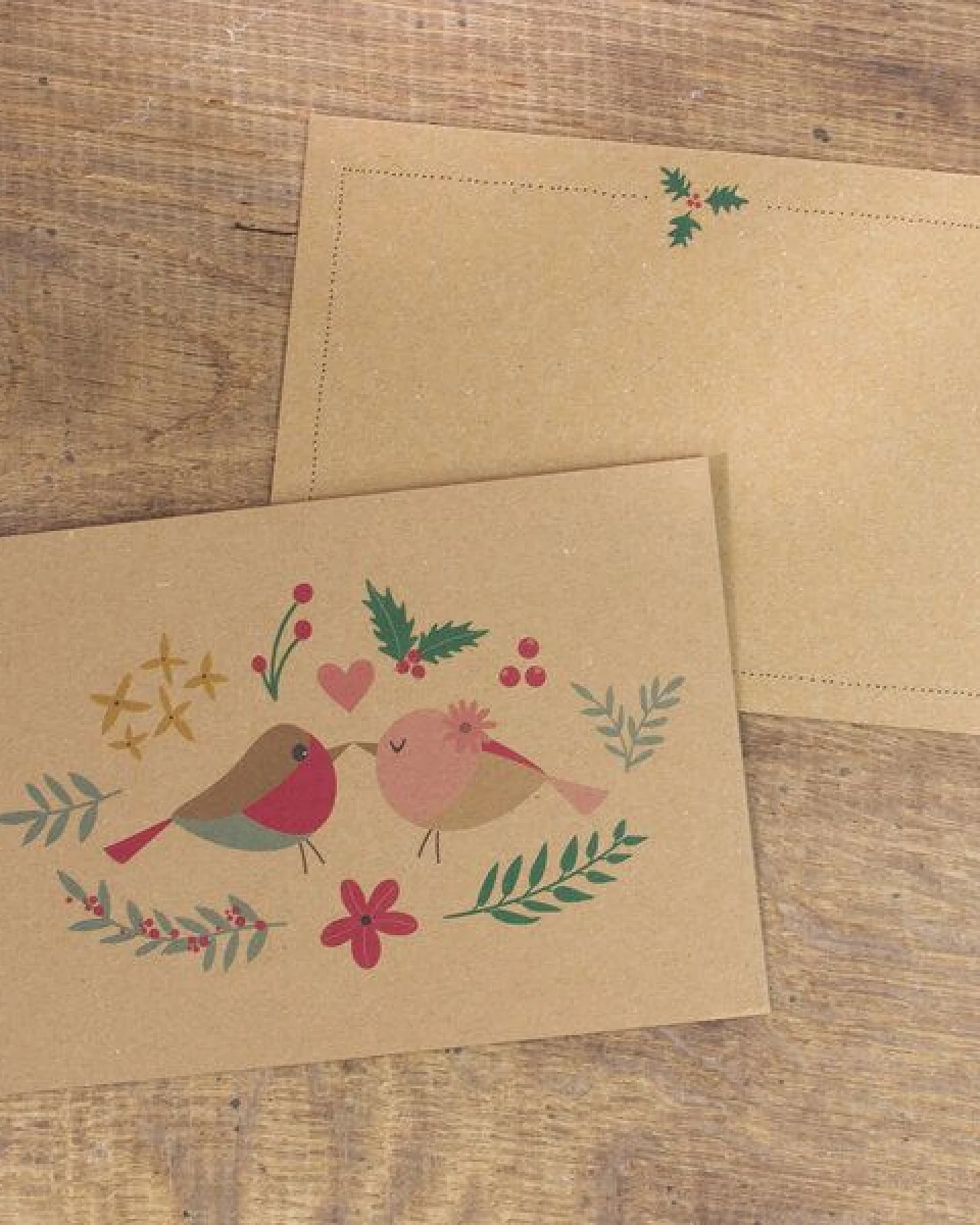 Bow & Hummingbird Postkarte Bird Love, wahlweise mit Briefumschlag – Ansicht 2