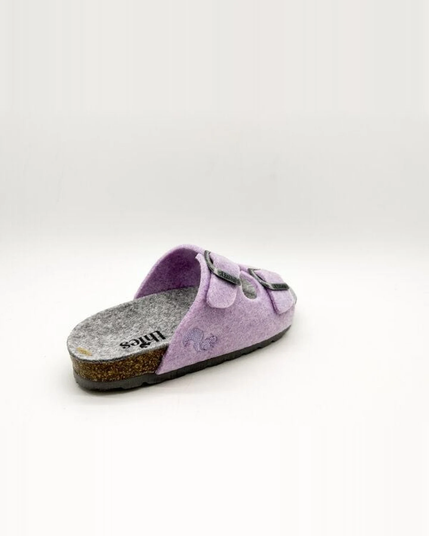 Vegane "thies ® Kids PET Sandale" aus weichem Filz – Ansicht 4