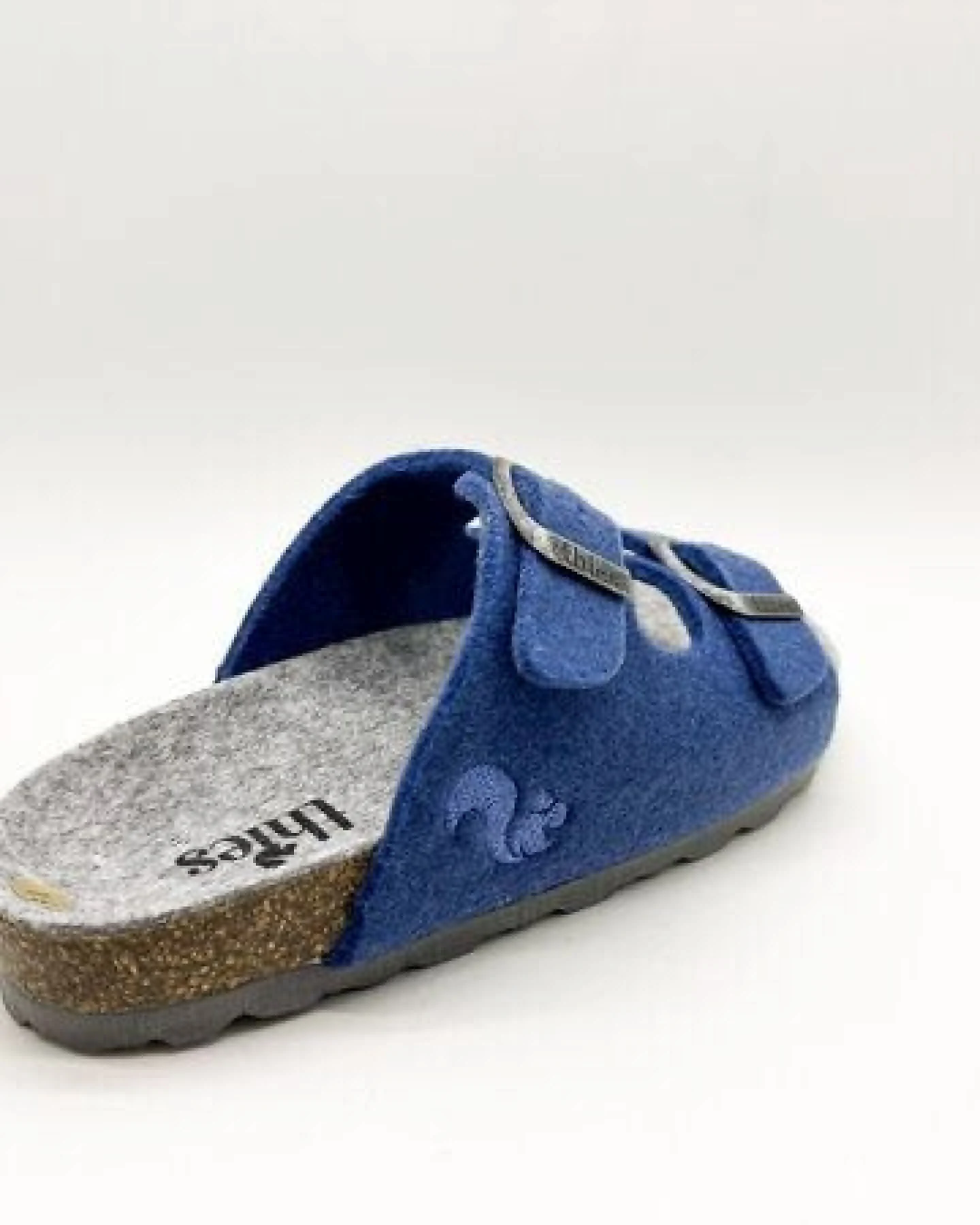 Vegane "thies ® Kids PET Sandale" aus weichem Filz – Ansicht 4