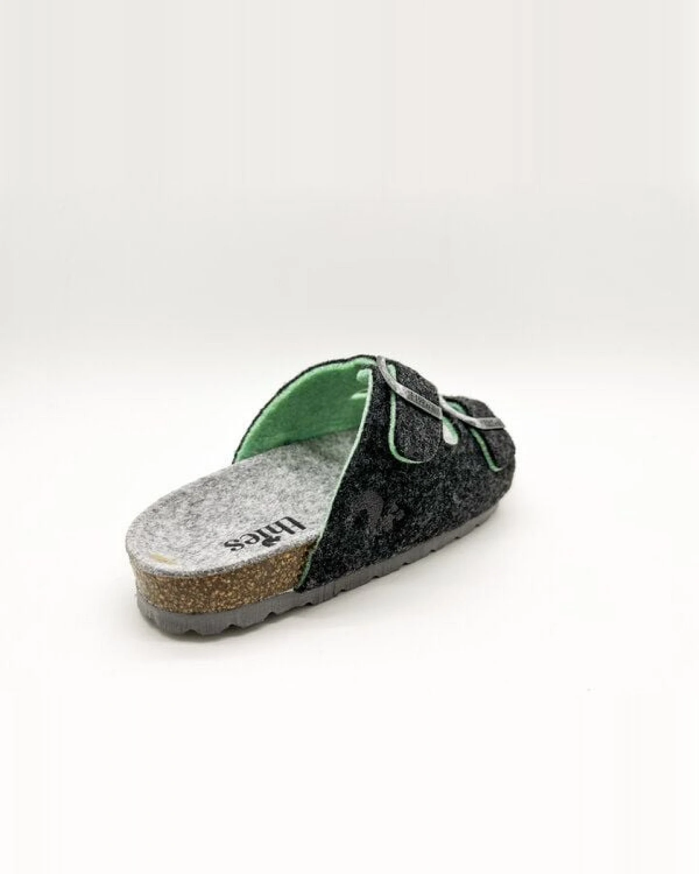 Vegane "thies ® Kids PET Sandale" aus weichem Filz – Ansicht 4