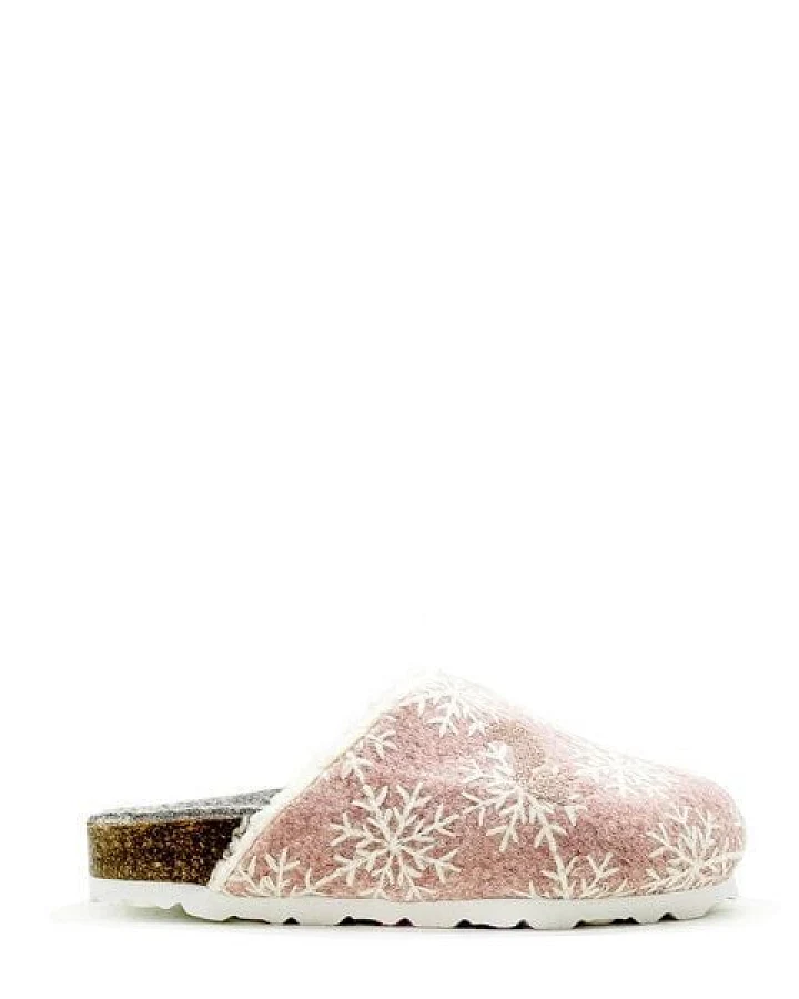 Veganer Kids PET Snow Clog "thies ®" aus zertifizierter Biobaumwolle