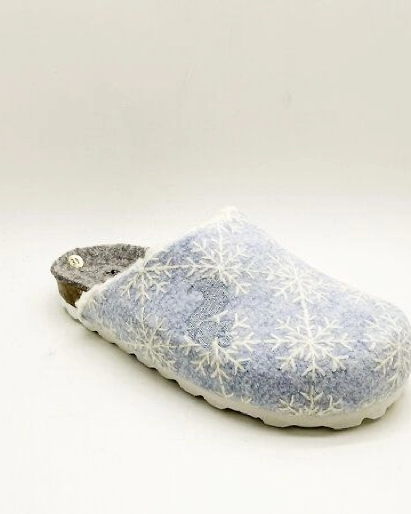 Veganer Kids PET Snow Clog "thies ®" aus zertifizierter Biobaumwolle – Ansicht 2
