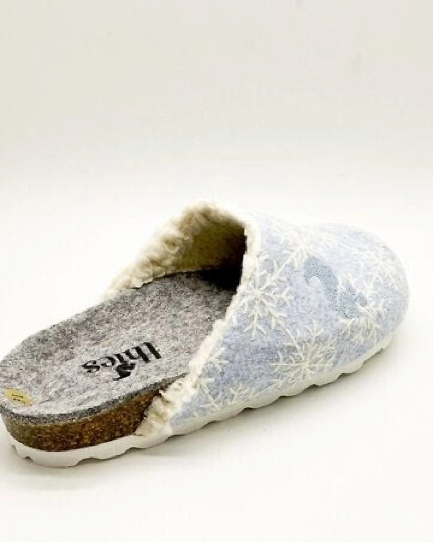 Veganer Kids PET Snow Clog "thies ®" aus zertifizierter Biobaumwolle – Ansicht 4