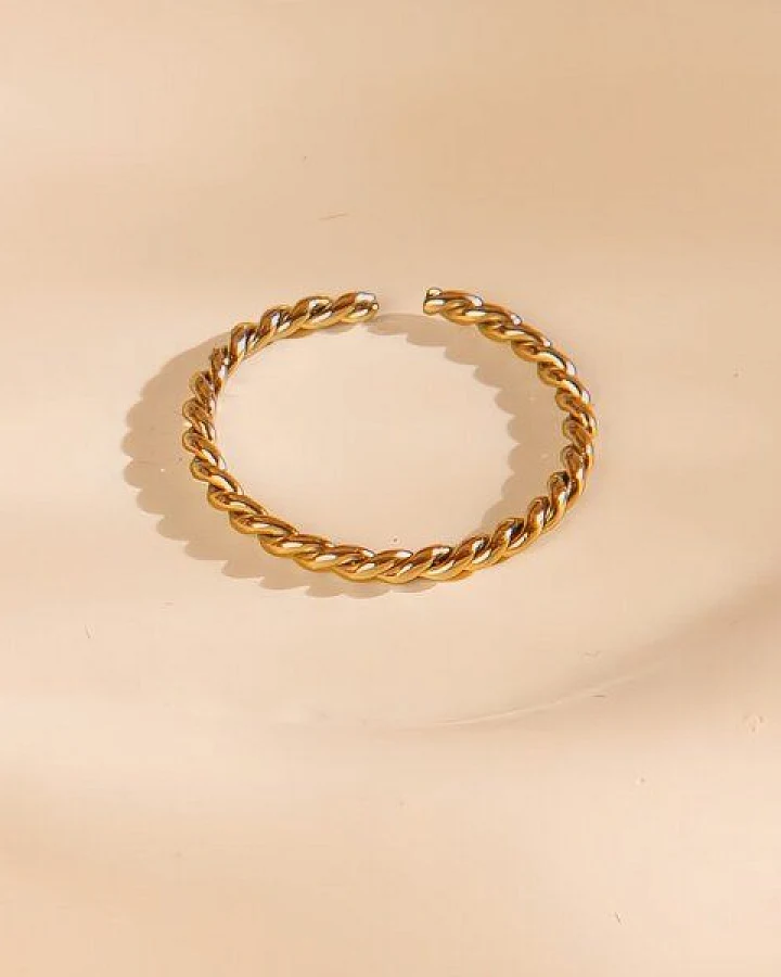 Größenverstellbarer TWIST Ring 1,5mm schmal, Ø 17 - 19mm von Elektropulli