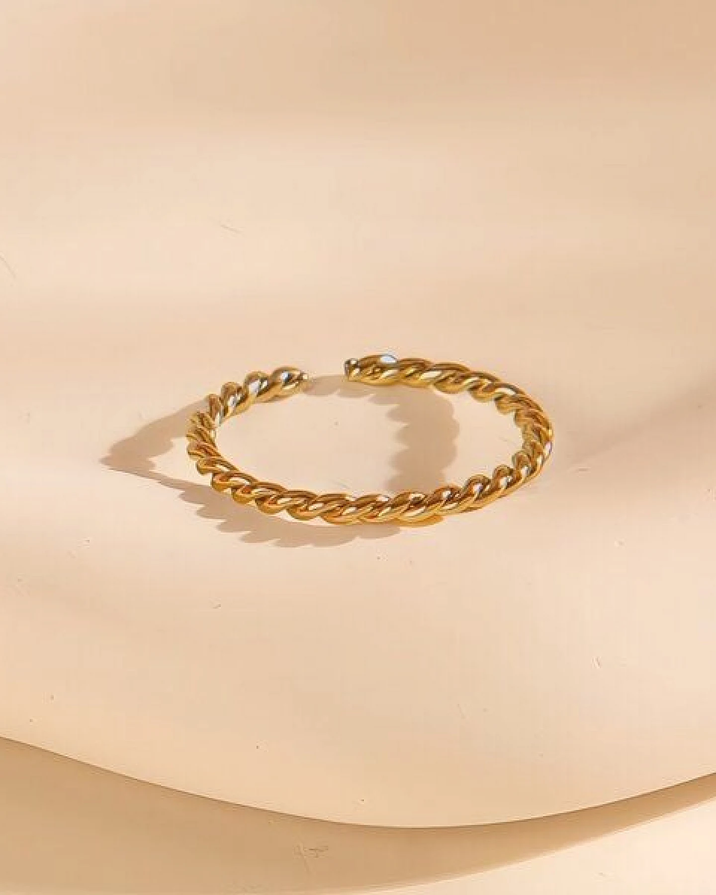 Größenverstellbarer TWIST Ring 1,5mm schmal, Ø 17 - 19mm von Elektropulli – Ansicht 3
