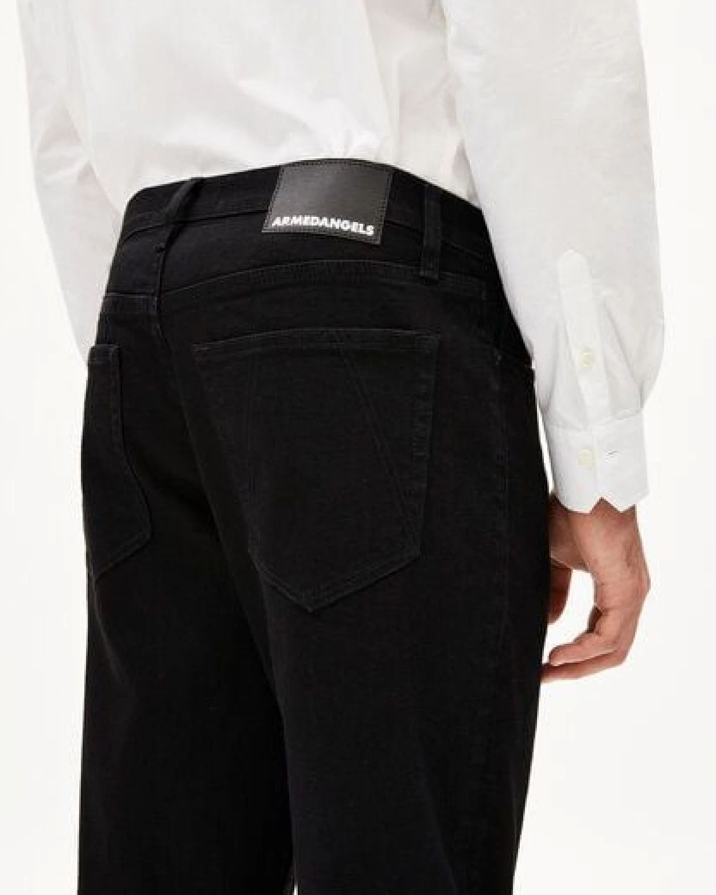 ARMEDANGELS AARJO TARPA Herren Tapered Jeans recycelter Baumwoll Mix Comfort Stretch – Ansicht 3