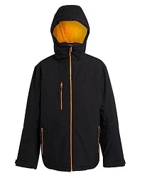 Schwarz/Orange