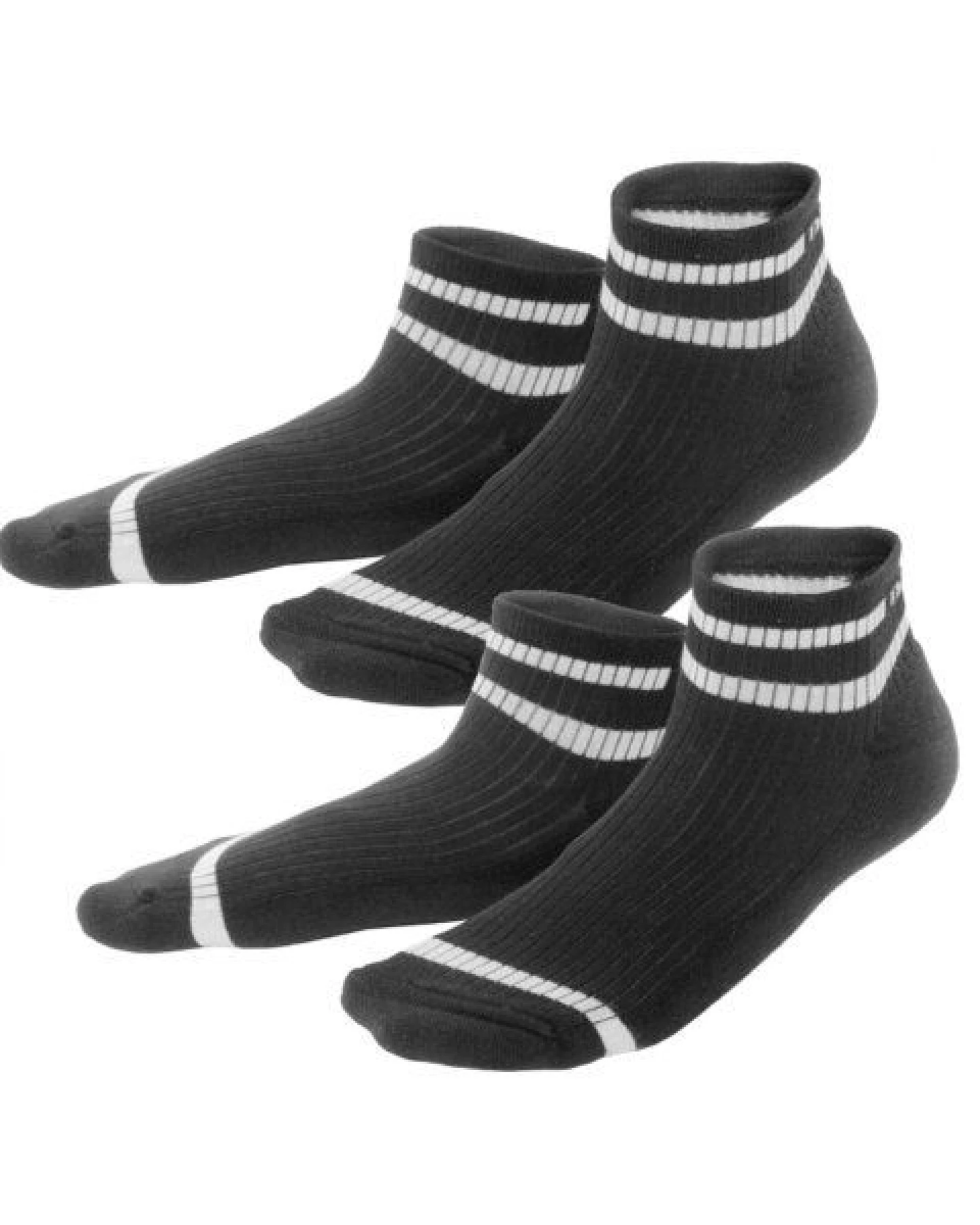 Living Crafts Hohe Sneaker-Socken, 2er Pack - ORELL – Ansicht 3