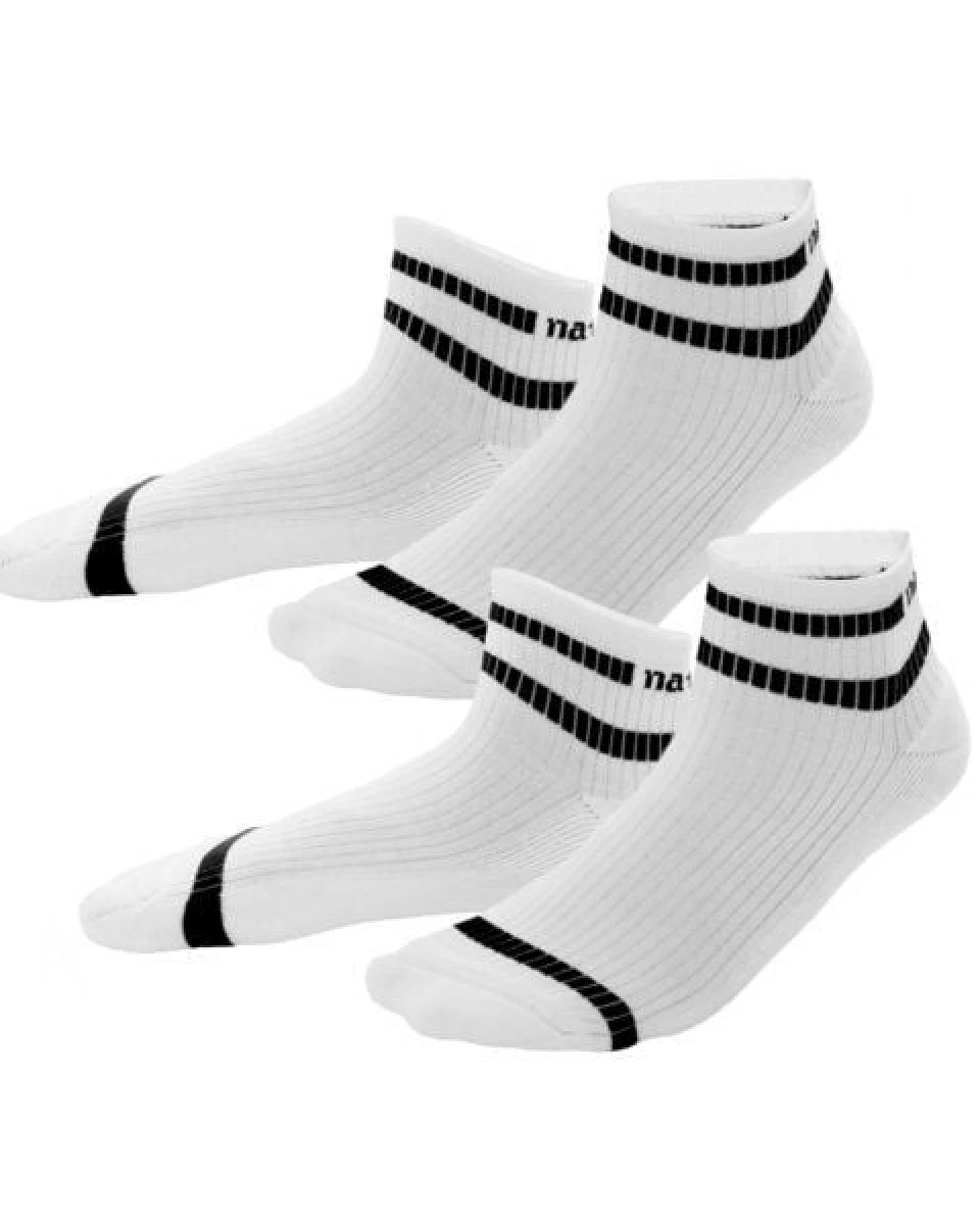Living Crafts Hohe Sneaker-Socken, 2er Pack - ORELL – Ansicht 3
