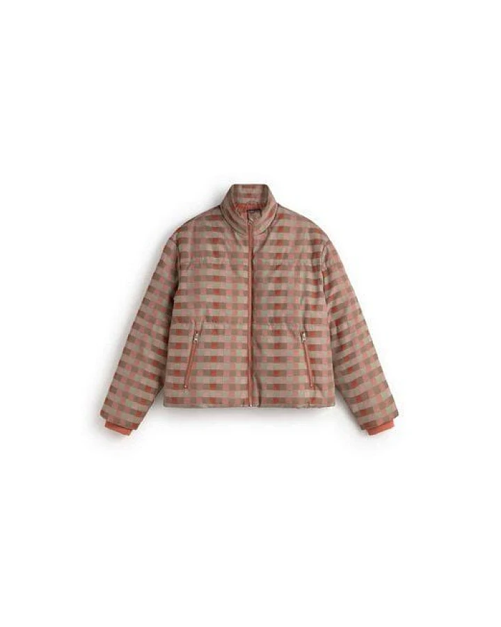 thinking mu Gemma Puffer-Jacke mit geometrischem Muster