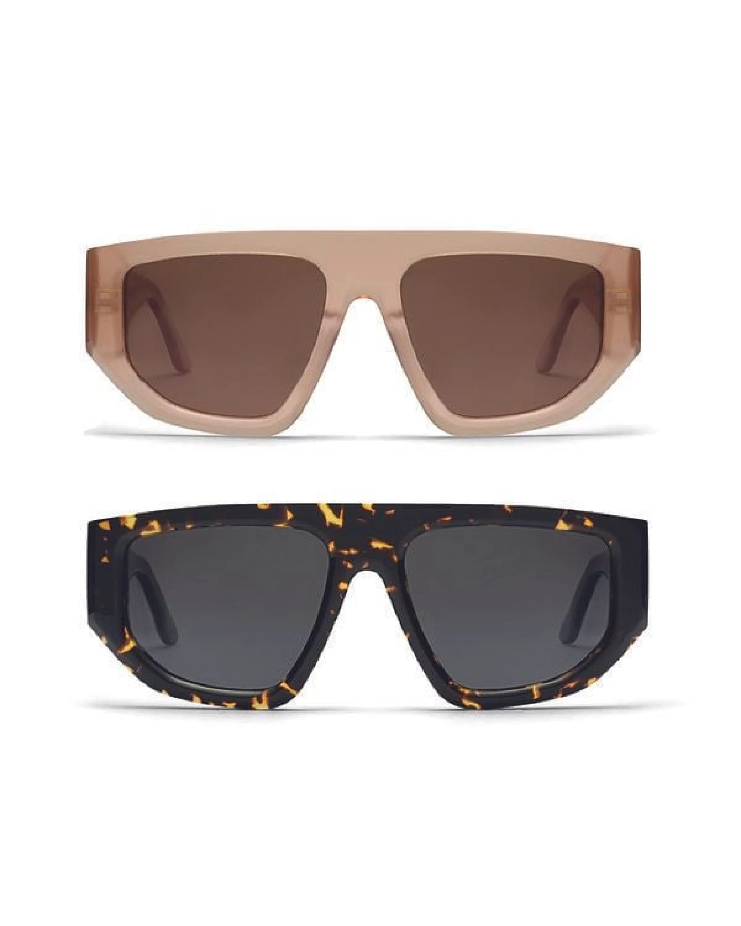 TAKE A SHOT Sonnenbrille Buddha Jumps: Back To The Future - Flat-Top polarisiert – Ansicht 2