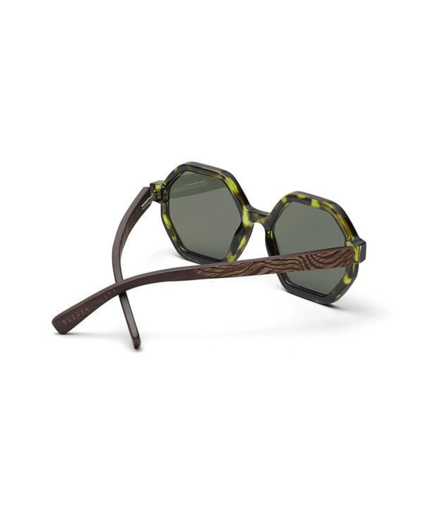 TAKE A SHOT Octagonale Sonnenbrille Buddha Jumps: Across Dimensions polarisiert – Ansicht 4