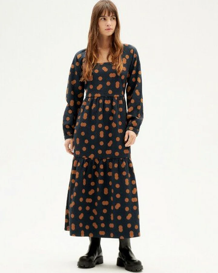 thinking mu leichtes Kleid - Ivette - aus biologisch angebauter Baumwolle