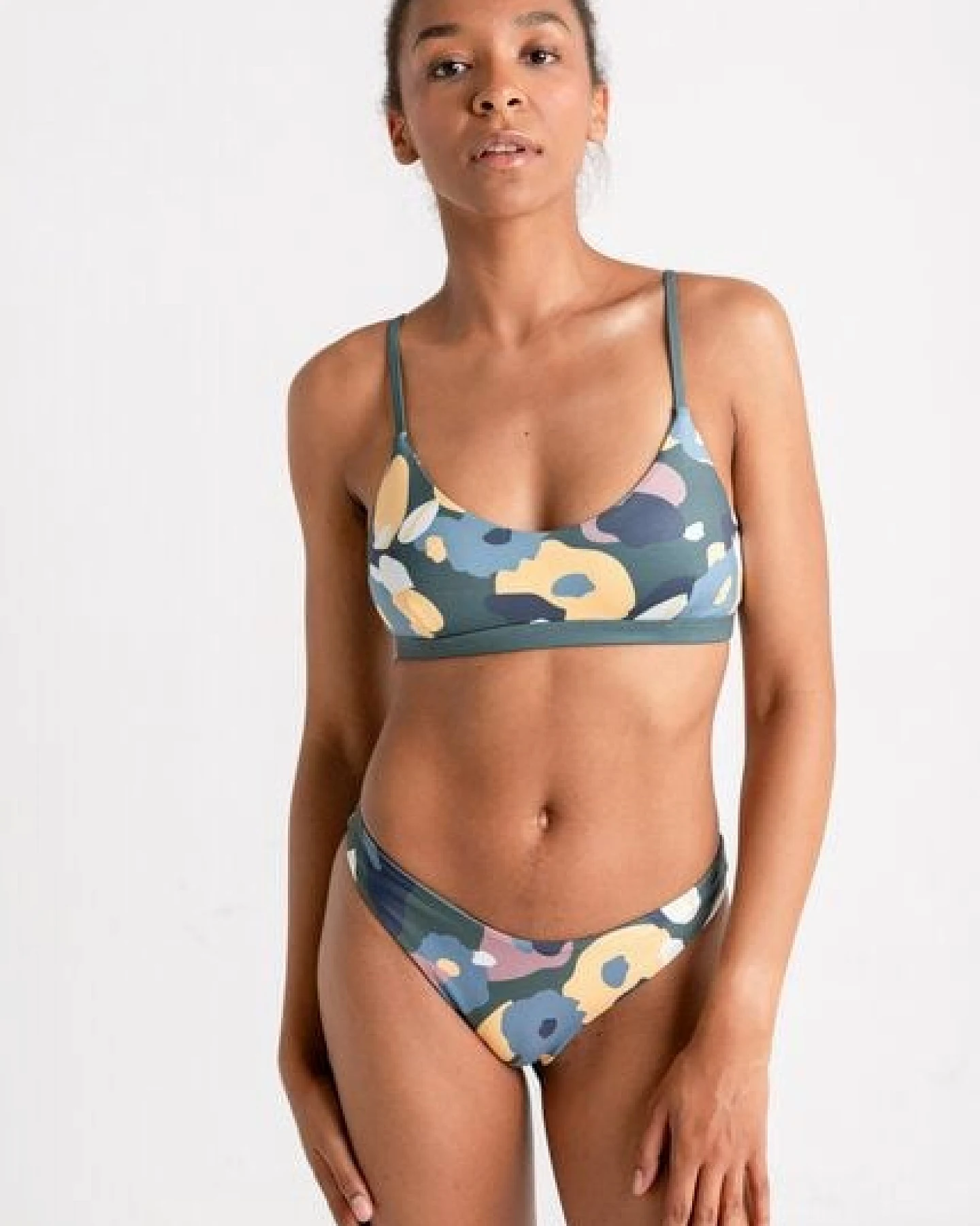 boochen Bikini Top Surin - wendbares Bikini Oberteil mit schmalen Trägern – Ansicht 4