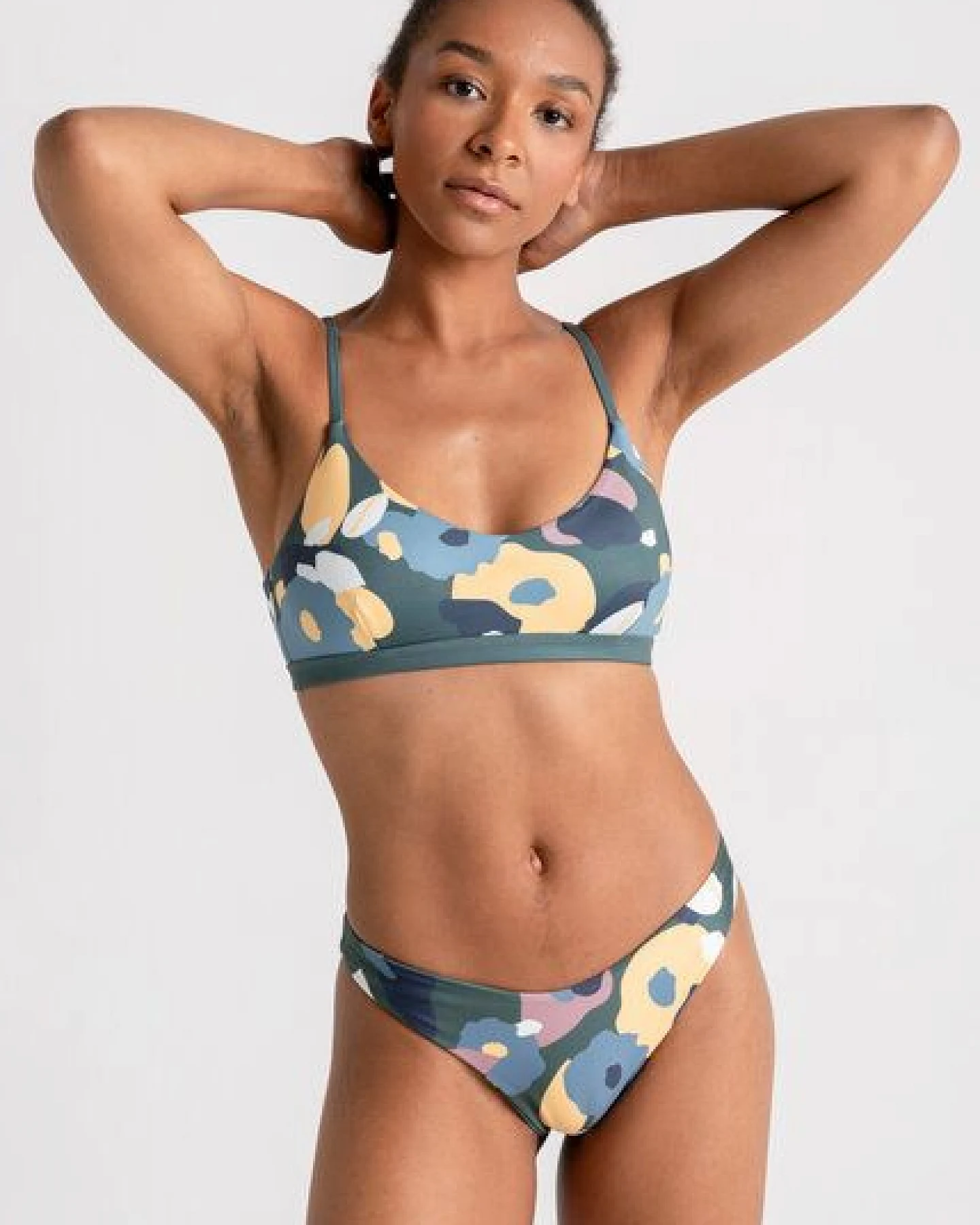 boochen Bikini Top Surin - wendbares Bikini Oberteil mit schmalen Trägern – Ansicht 3