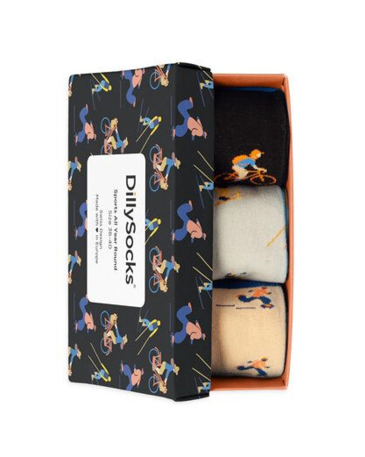 DillySocks Socken „Geschenk Set Sport All Year Around 3er Set“ – Ansicht 4