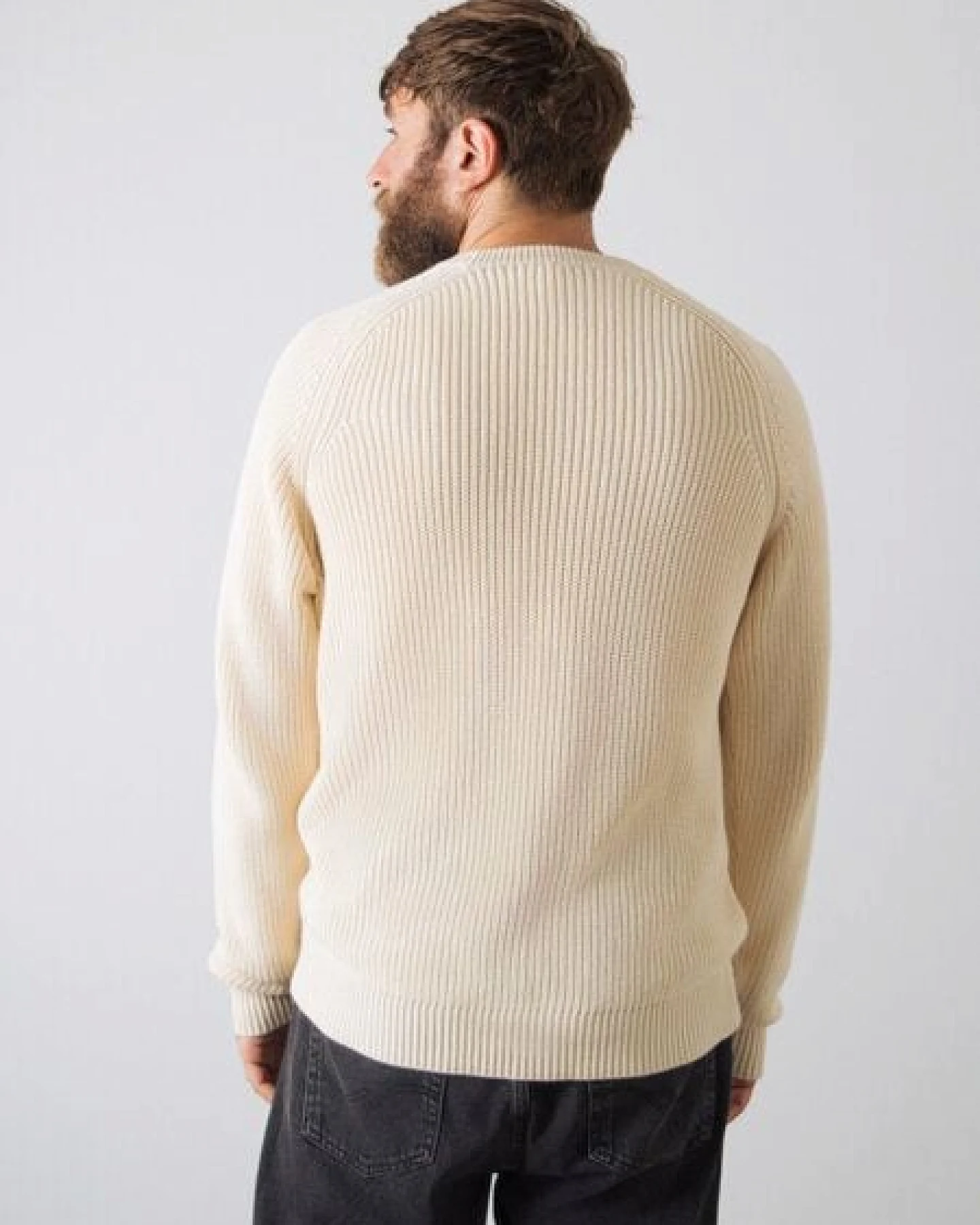 Honest Basics Herren Strickpullover aus 100% Bio-Baumwolle – Ansicht 4