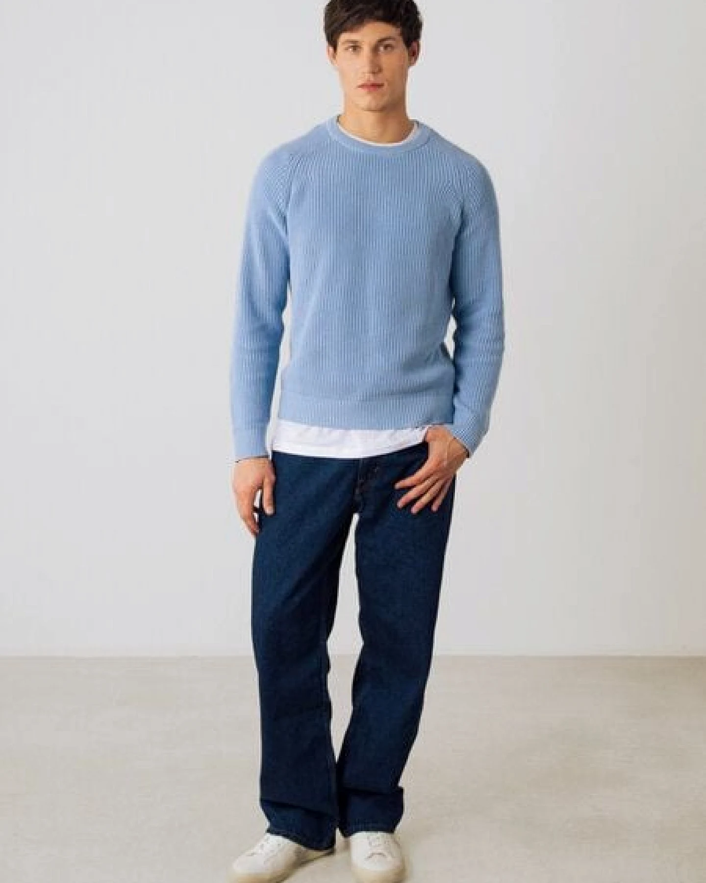 Honest Basics Herren Strickpullover aus 100% Bio-Baumwolle – Ansicht 4