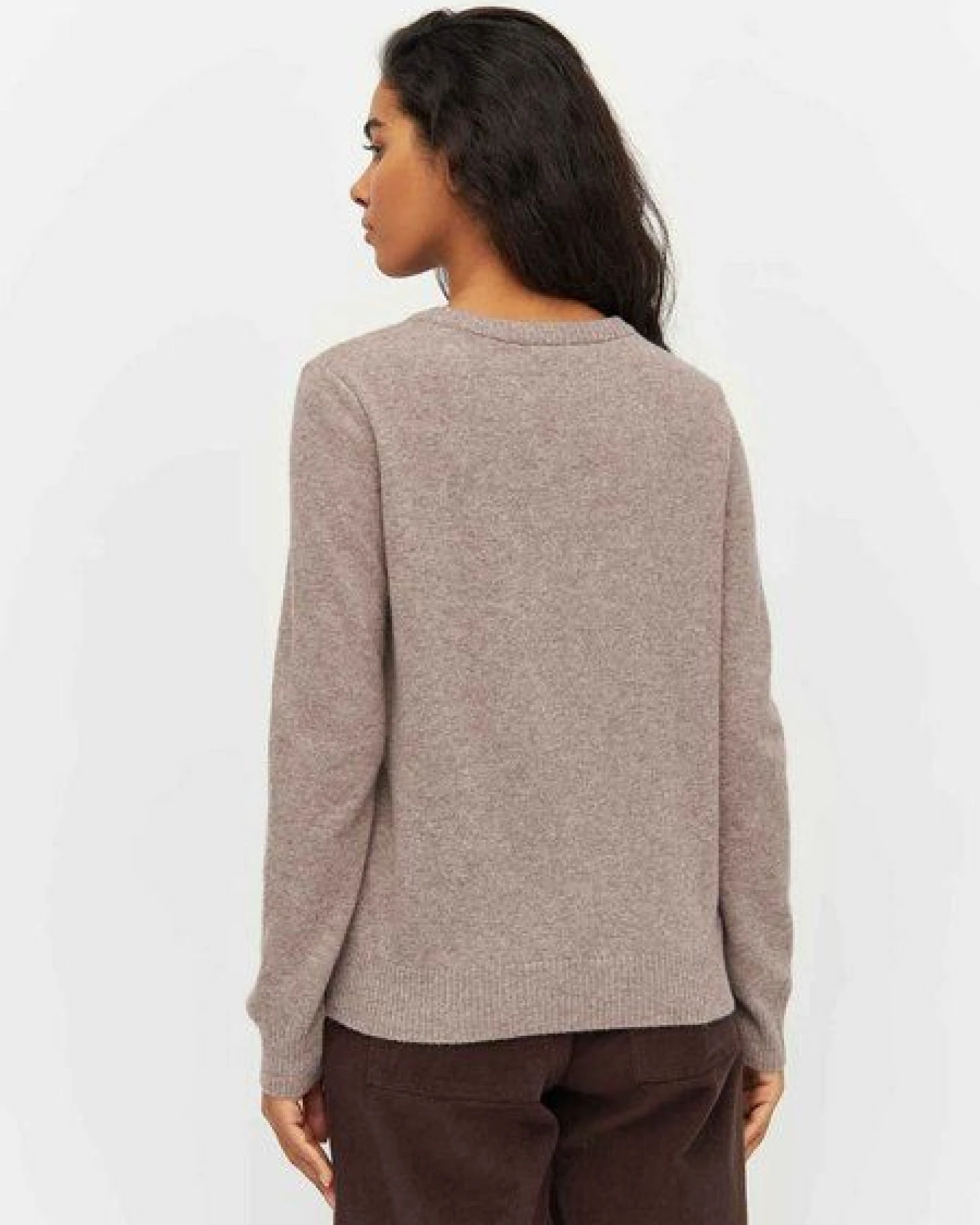 KnowledgeCotton Apparel kuscheliger Pullover - Crew Neck - aus Lammswolle – Ansicht 2