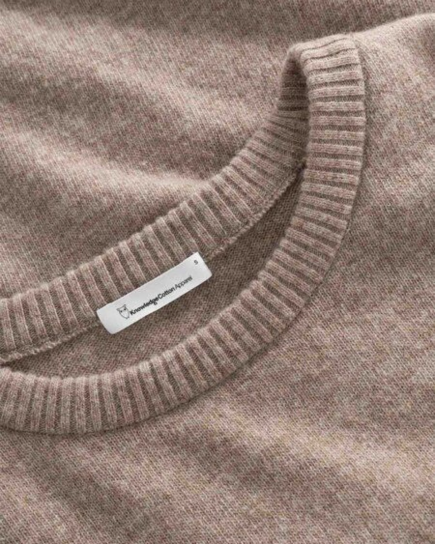 KnowledgeCotton Apparel kuscheliger Pullover - Crew Neck - aus Lammswolle – Ansicht 3