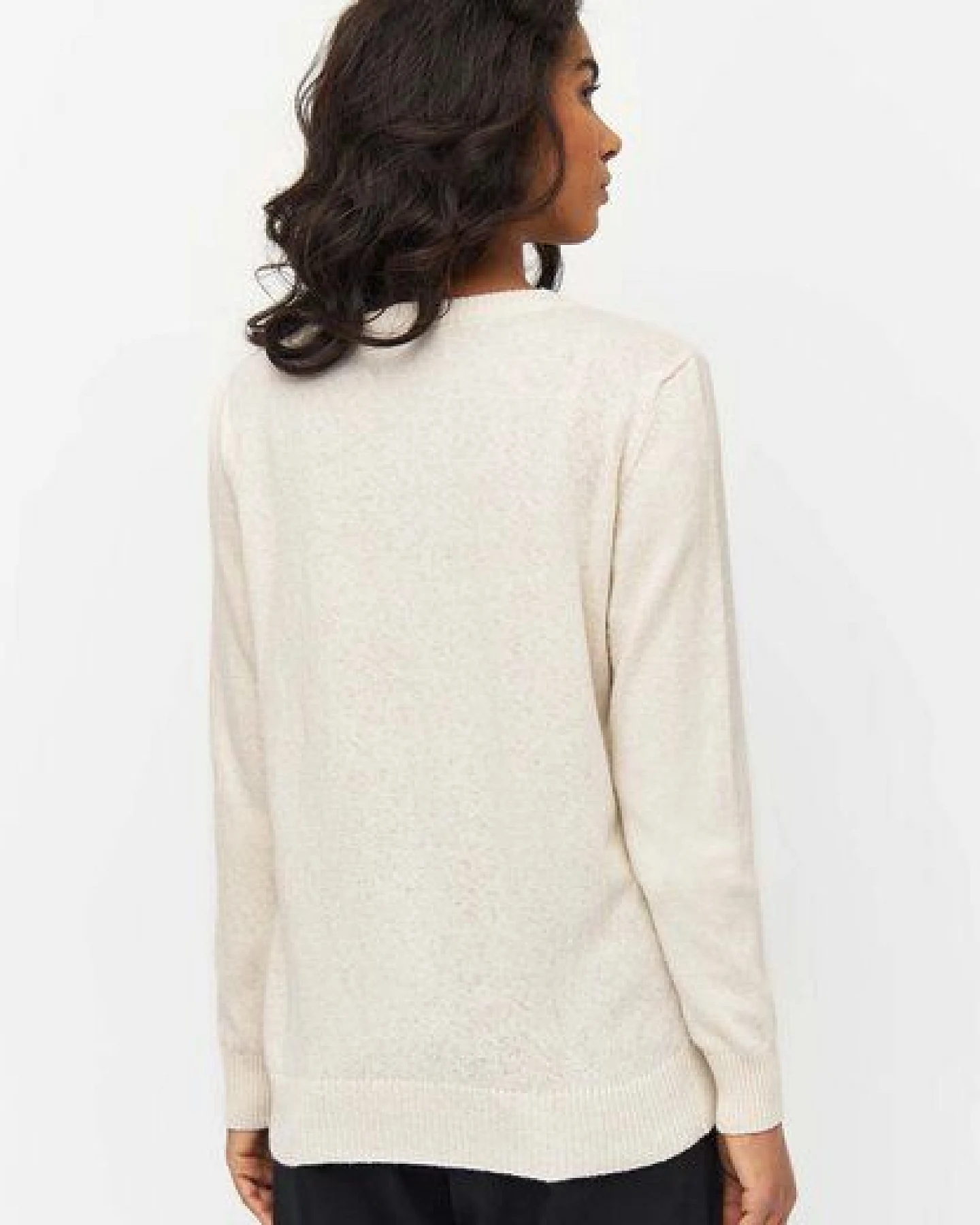 KnowledgeCotton Apparel kuscheliger Pullover - Crew Neck - aus Lammswolle – Ansicht 3
