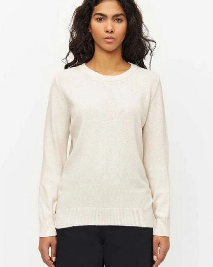 KnowledgeCotton Apparel kuscheliger Pullover - Crew Neck - aus Lammswolle