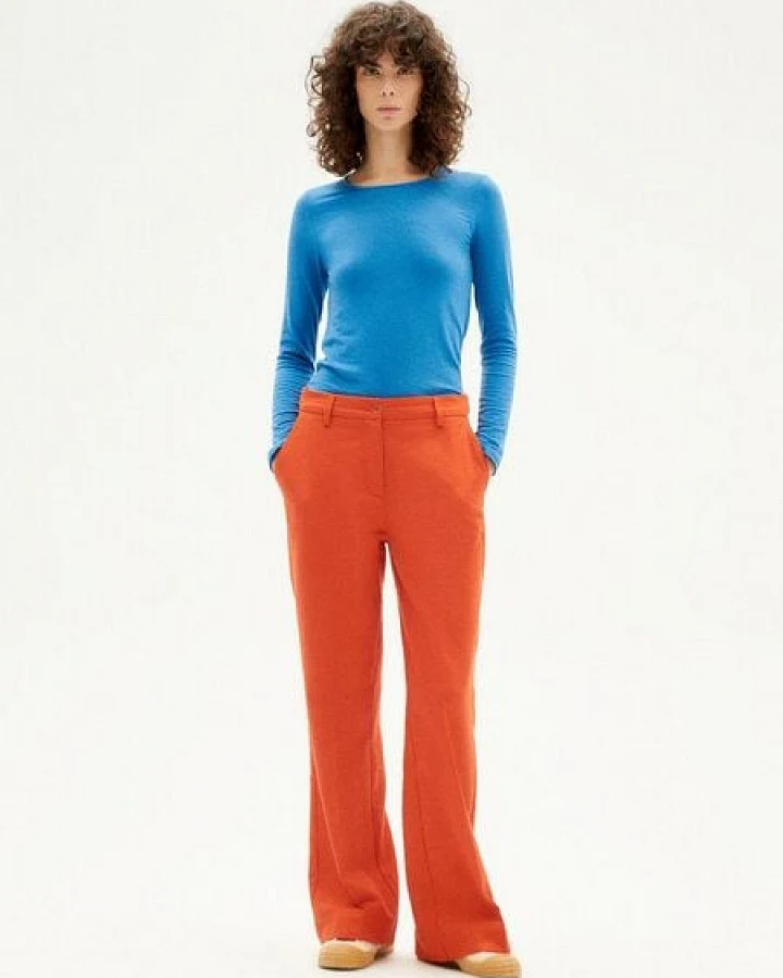 thinking mu lockere High Waist - Hermione Pants - aus biologisch angebauter Baumwolle